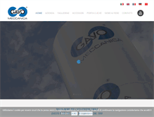 Tablet Screenshot of gavomeccanica.com